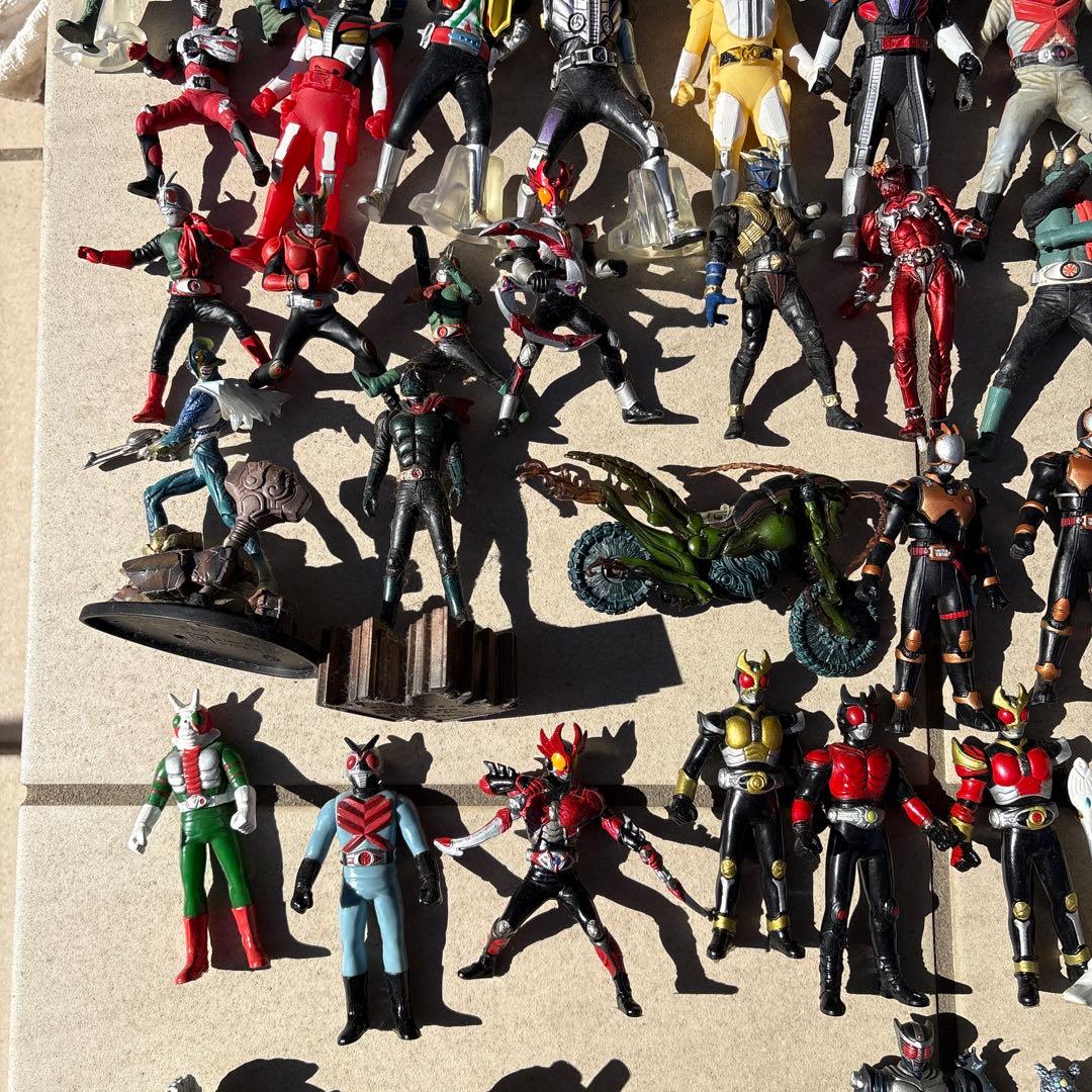 仮面ライダー フィギュアセット 約100体以上　レトロ