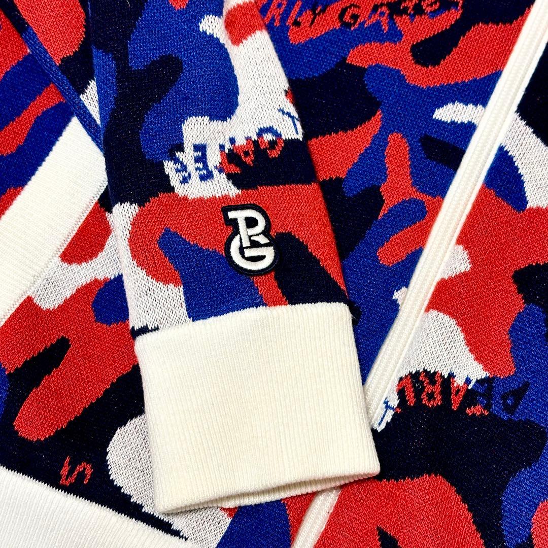 【極美品】パーリーゲイツ 蓄熱 ニット ブルゾン サイズ0