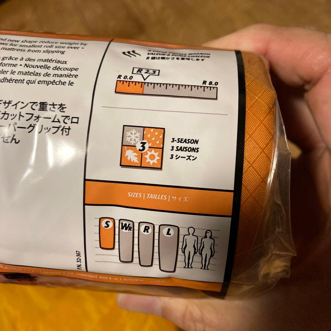 新品　Therm-a-Rest ProLite 3 S スリーピングマット