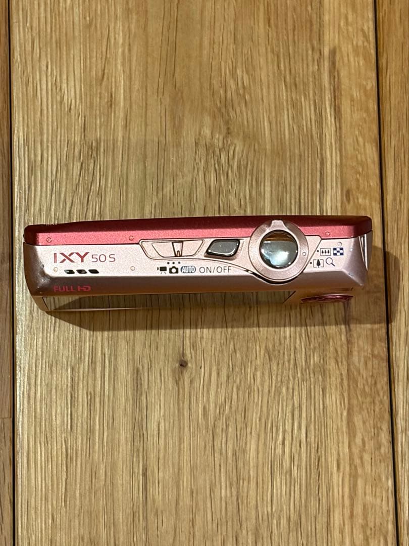 Canon デジタルカメラ ピンクIXY50S PC1561 ジャンク動作未確認
