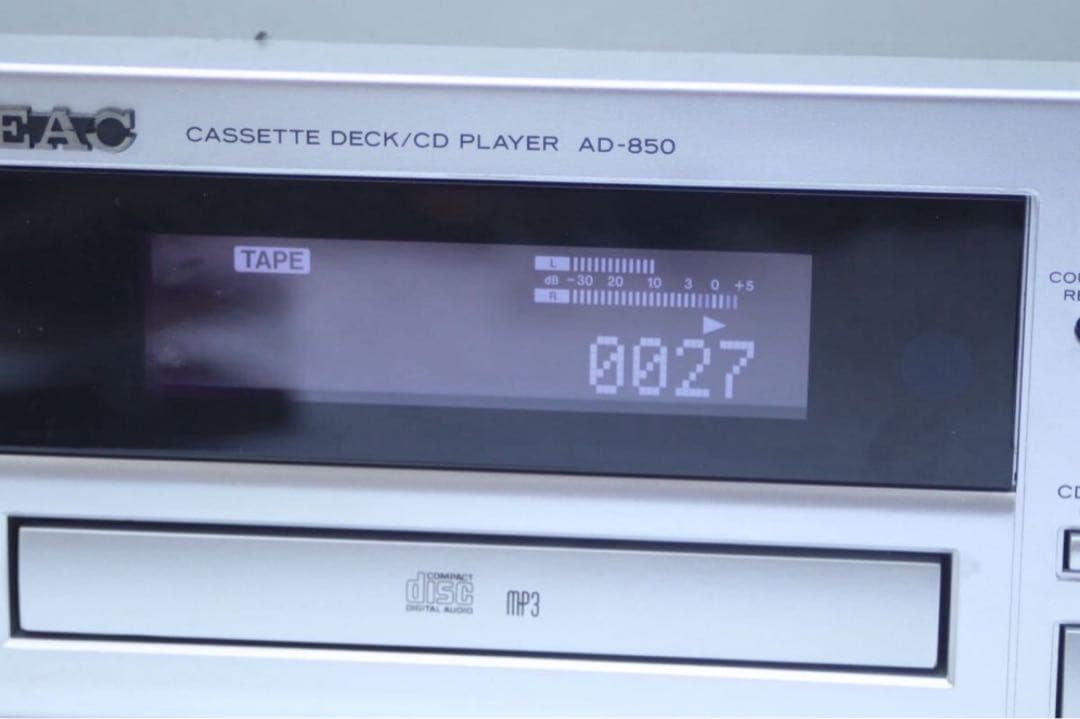 TEAC ティアック AD-850 カセットデッキ/CDプレーヤー
