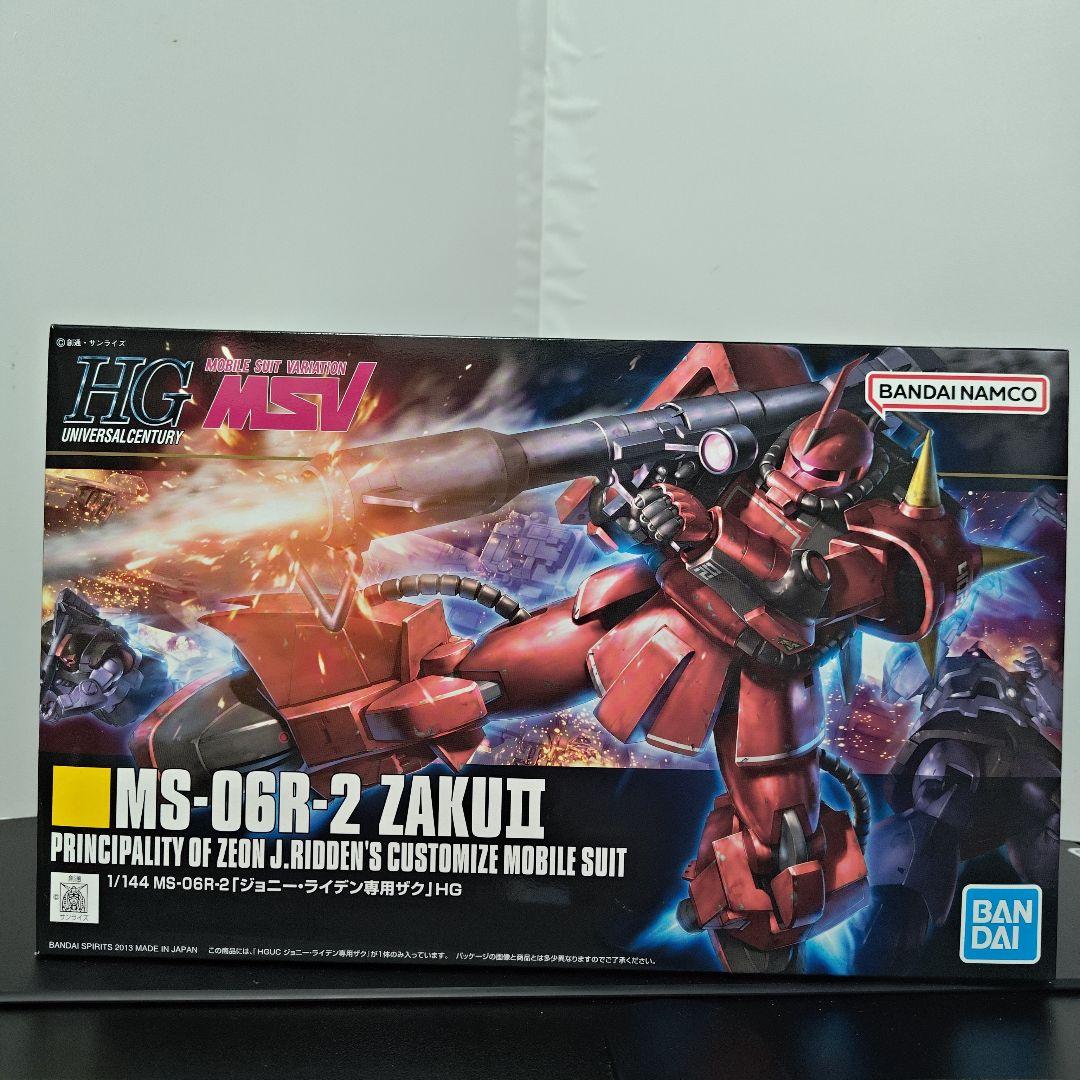 HG ジョニー・ライデン専用ゲルググ＆専用ザク 2体セット