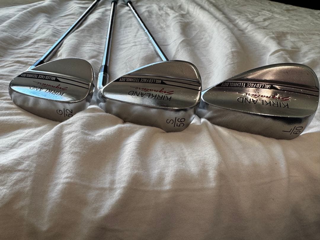 G*i様 Kirklandカークランドゴルフクラブ　ウェッジ3本セット　52.5