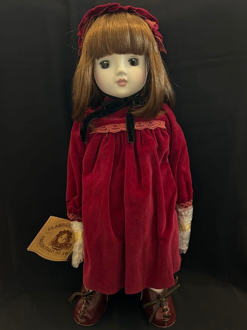 SANKYO ビスクドール オルゴール DOLL MADE IN JAPAN