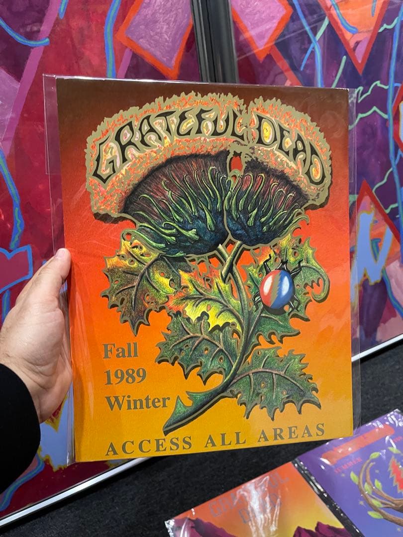 2000年代 グレイトフル・デッド ポスター ポストカード 大きいサイズ レア