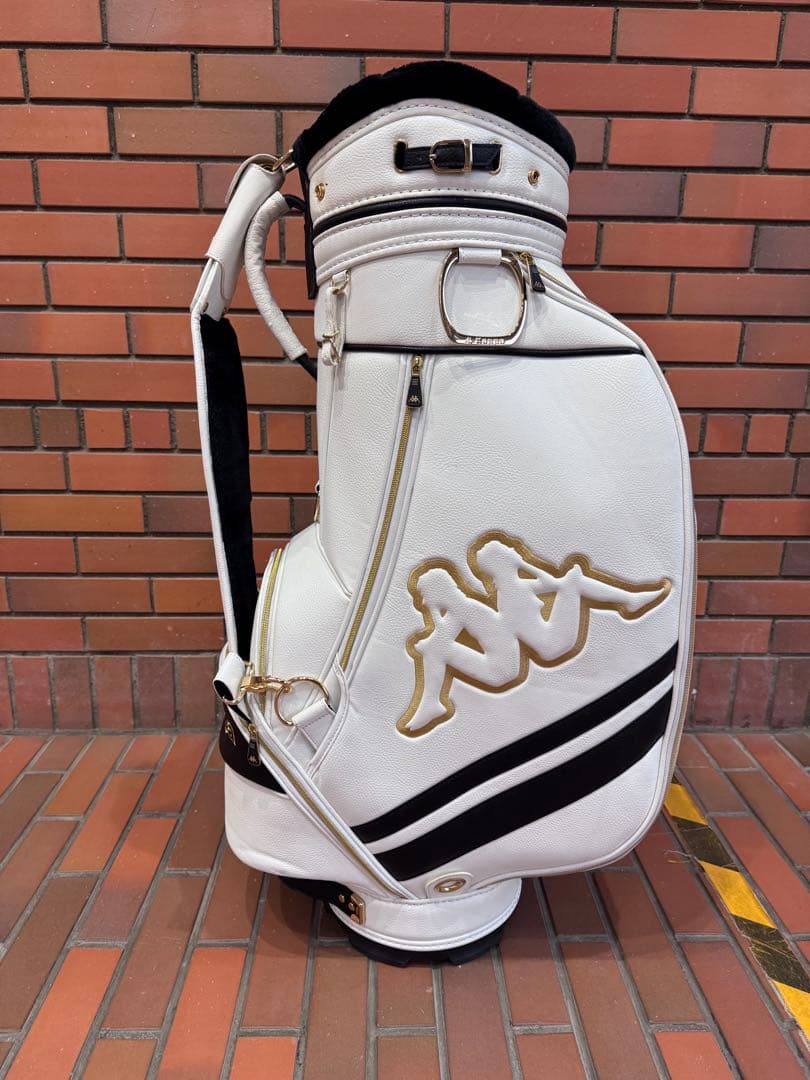 美品　2020 Kappa ゴルフ　キャディーバッグ