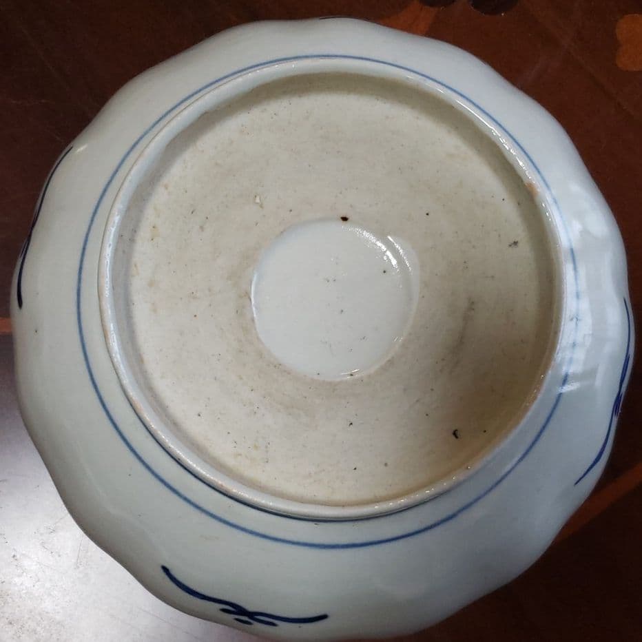 古伊万里　赤絵　なます皿　中皿