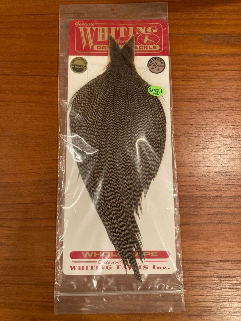 希少カラー　ホワイティングファーム　ハックル　未使用　WHITING