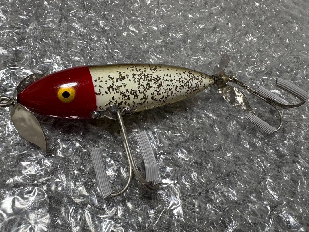 オールドヘドン　ウンデッドスプーク　1950年代　超希少　金目　HEDDON