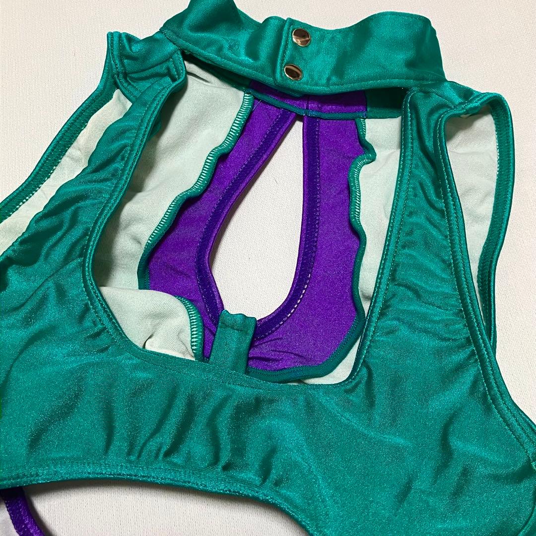 Ff.Lf Sports by Chacott♡ハイレグエアロビレオタード　M