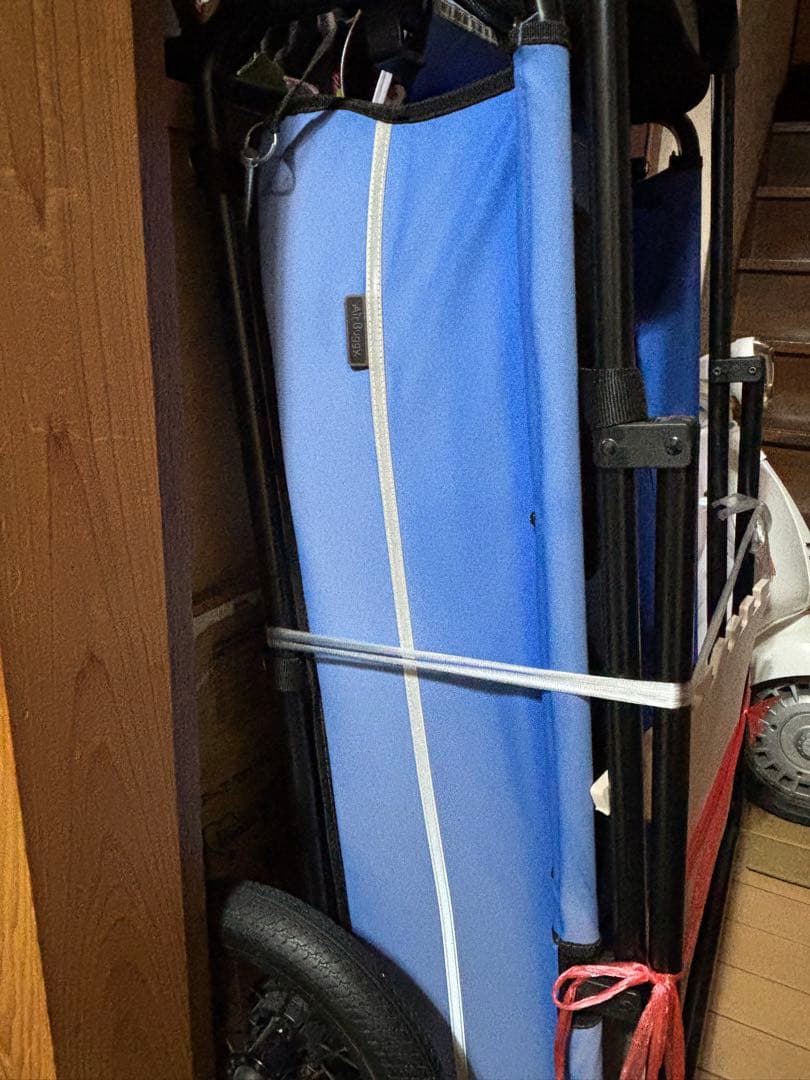 エアバギー・青いペットカート