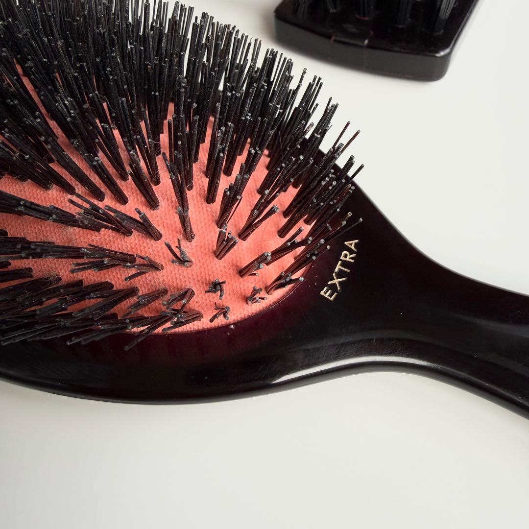 Mason Pearson エクストラスモールブリッスル クリーニングブラシ付き