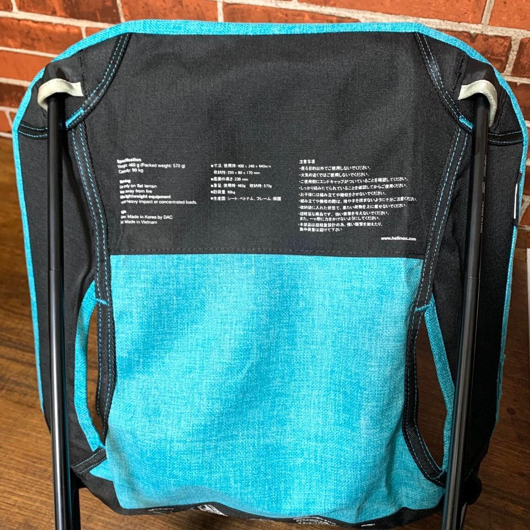 【美品】ヘリノックス　チェア　ホームデコ＆ビーチ　ミニ　キャンプ