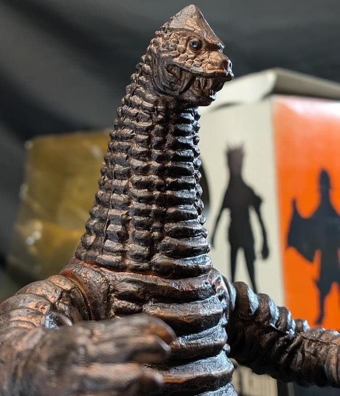 幻のレッドキング（「怪獣のあけぼの」特典フィギュア）赤銅色バージョン