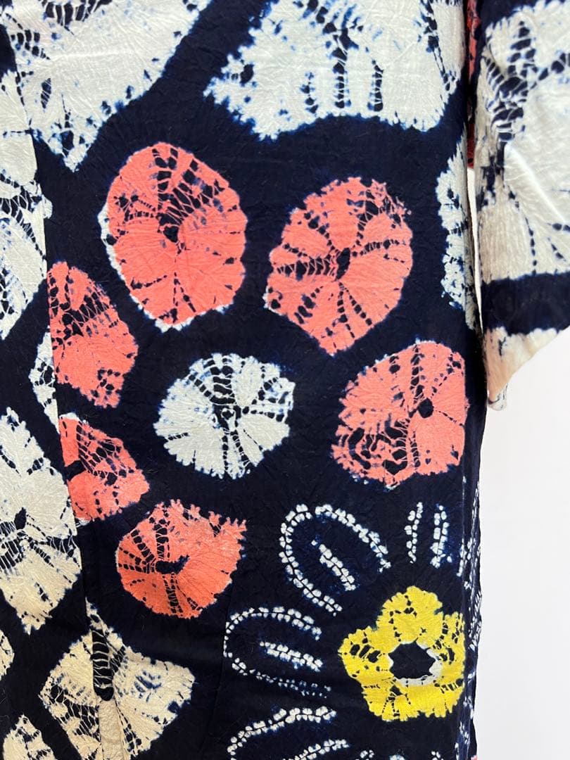 有松　鳴海絞り　ゆかた