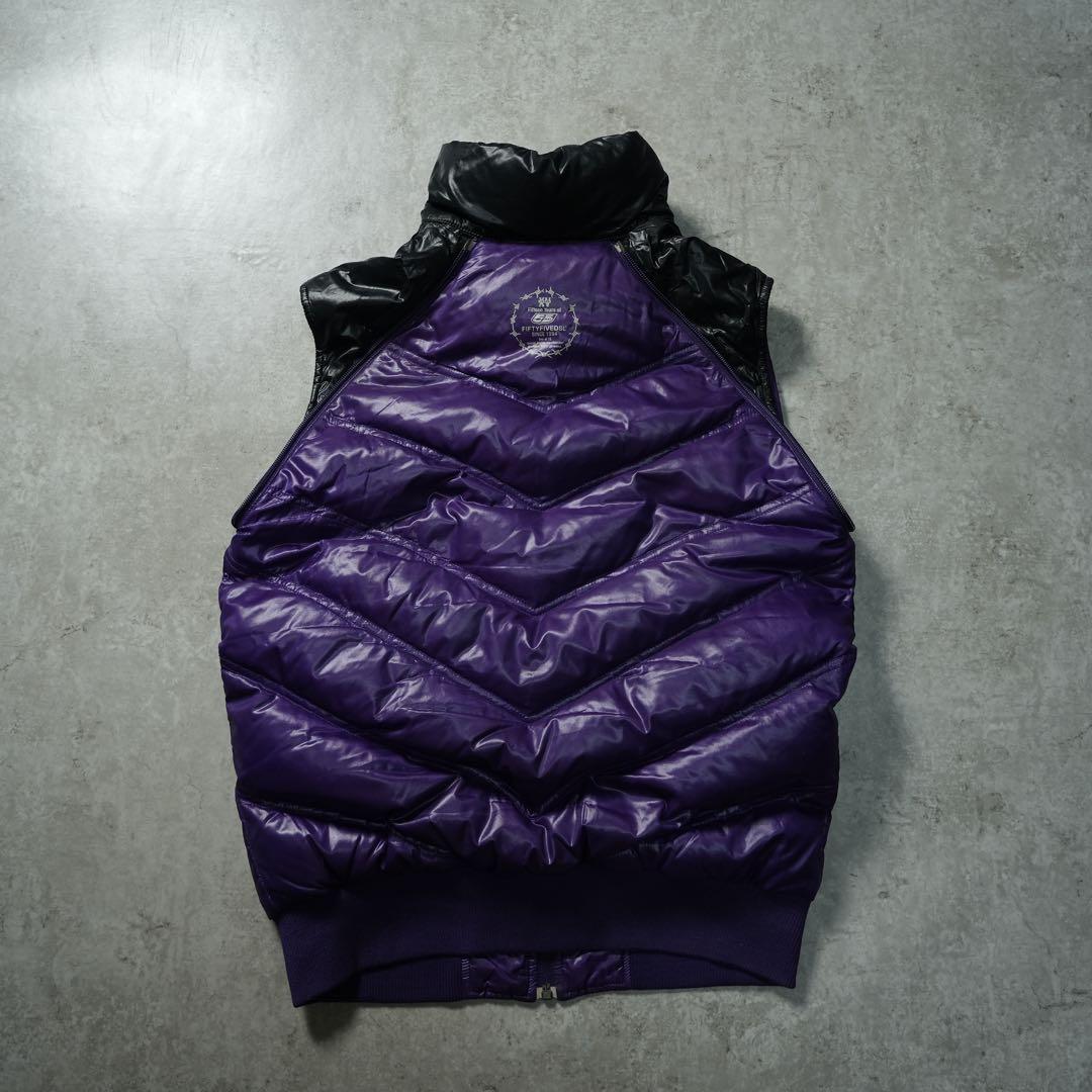 y2k 55DSL 短丈 2wayダウンジャケット ベスト archive