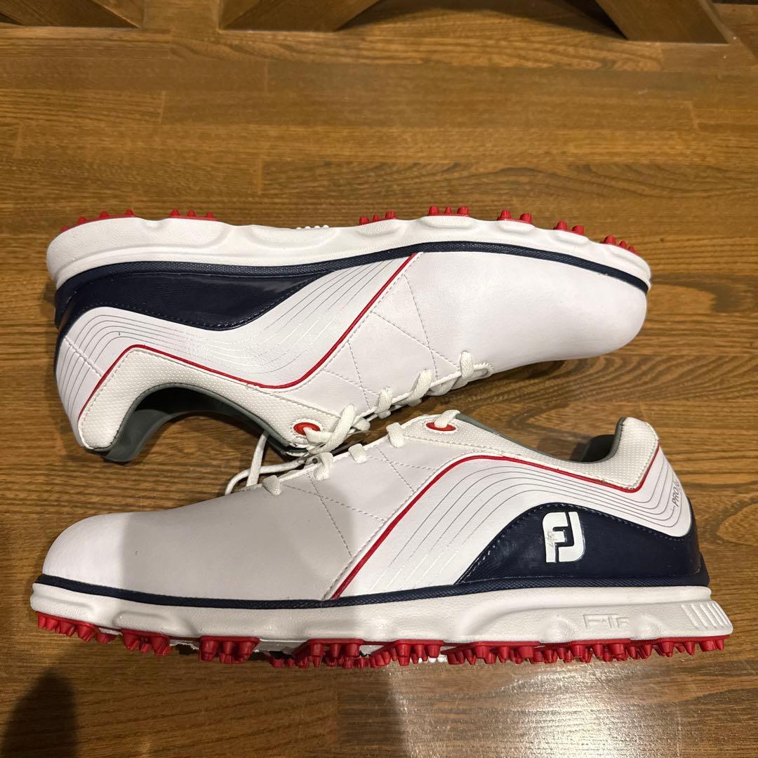 FootJoy ゴルフシューズ ホワイト/ネイビー