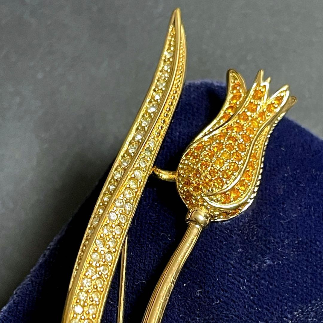 Christian Dior クリスチャンディオール ブローチ　ヴィンテージ