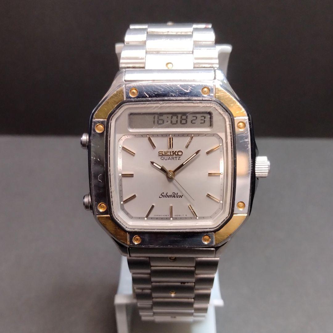【希少稼動品】SEIKO シルバーウェーブ H357-5220 80'sVTG