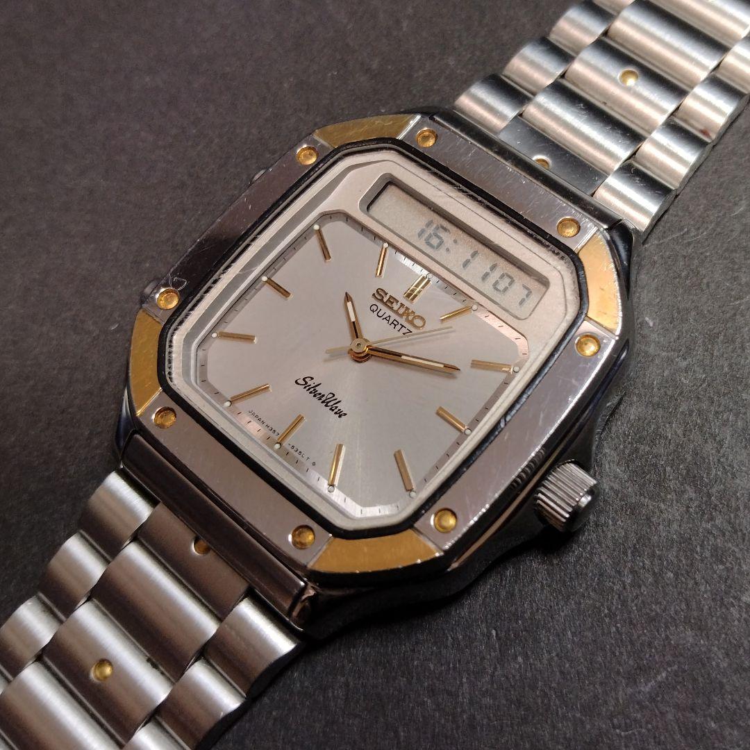 【希少稼動品】SEIKO シルバーウェーブ H357-5220 80'sVTG