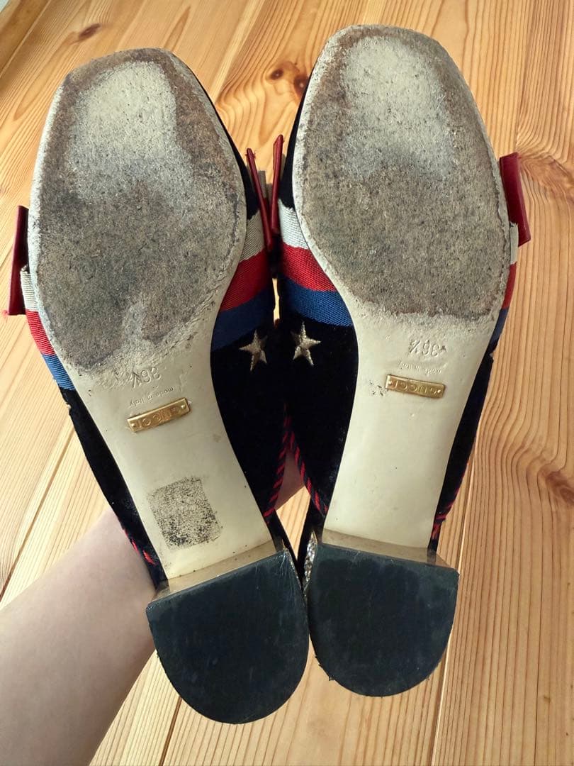 GUCCI グッチ プリンスタウン スリッパ サンダル ミュール 靴