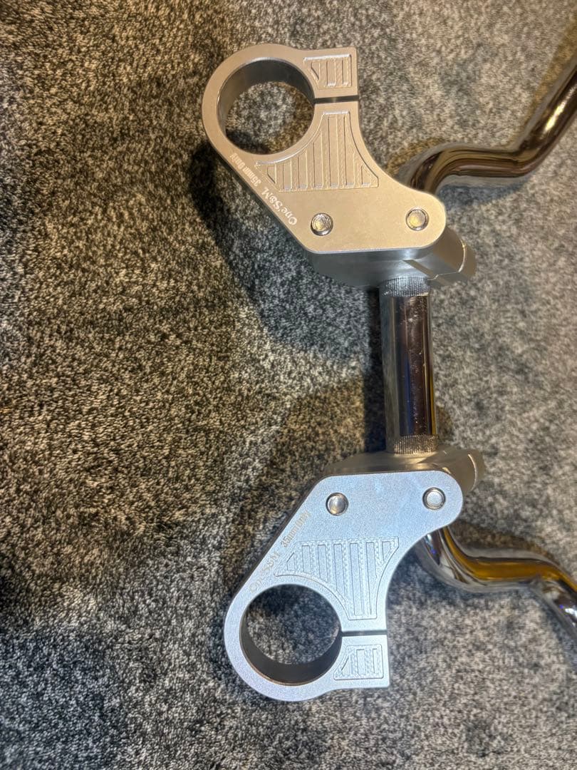 cbx400Fcbr400fワンズ製クランプ７６０３ハンドルセット