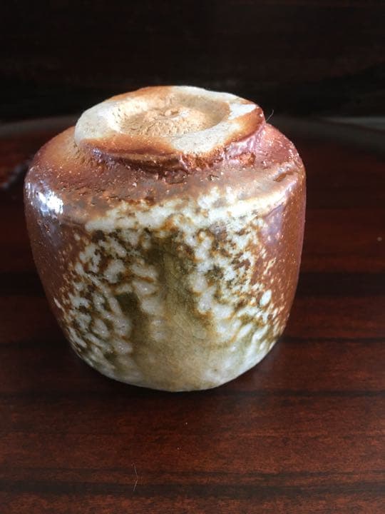 ぐい呑　信楽焼　皆川隆