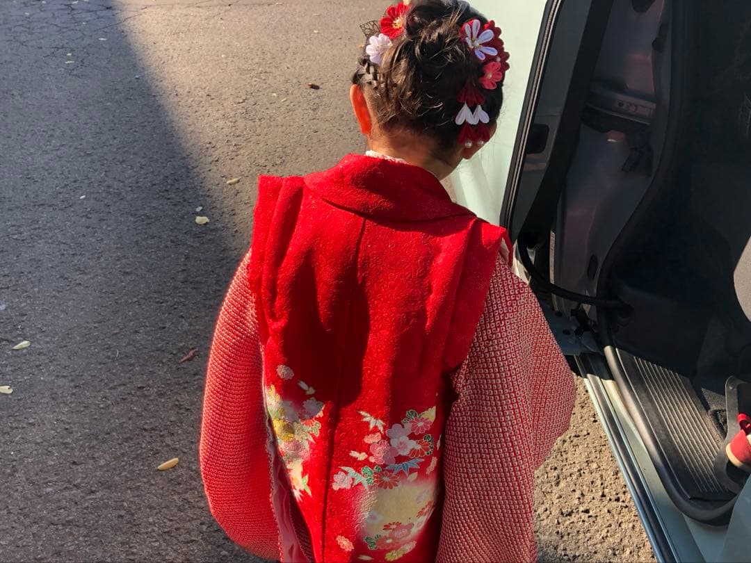 七五三　被布　女の子　日本製　正絹