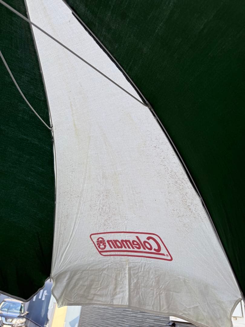 【専用】コールマン　ファミリーベンチ　パラソル付き