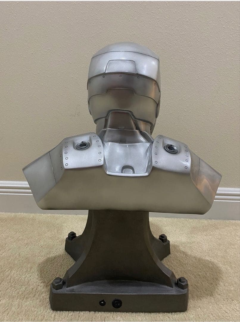 アイアンマン マーク2 1/1スケール ライフサイズバスト　マットシルバー送料込