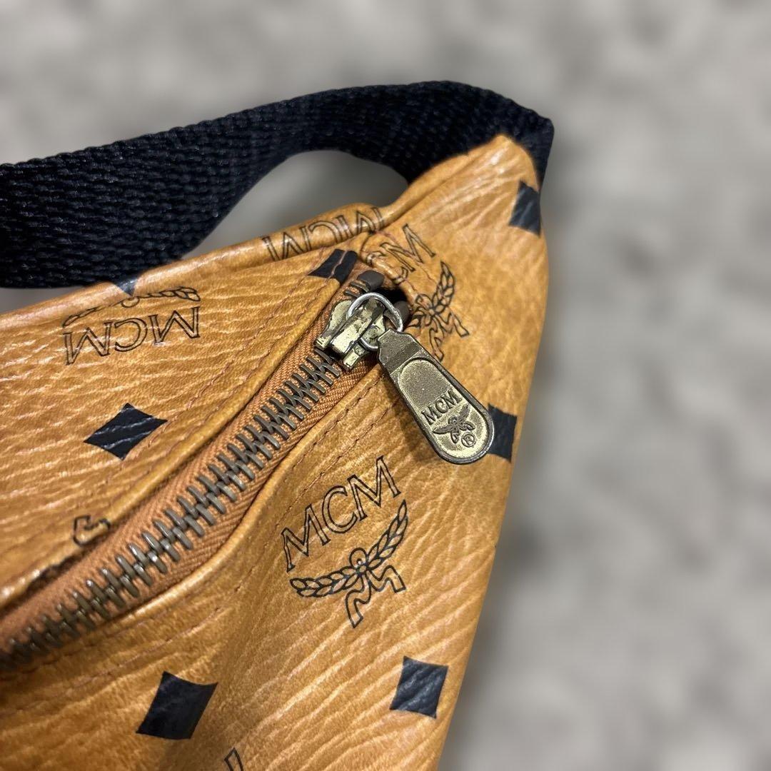 本日限定セール‼️MCM ボディバッグ ブラウン レザー