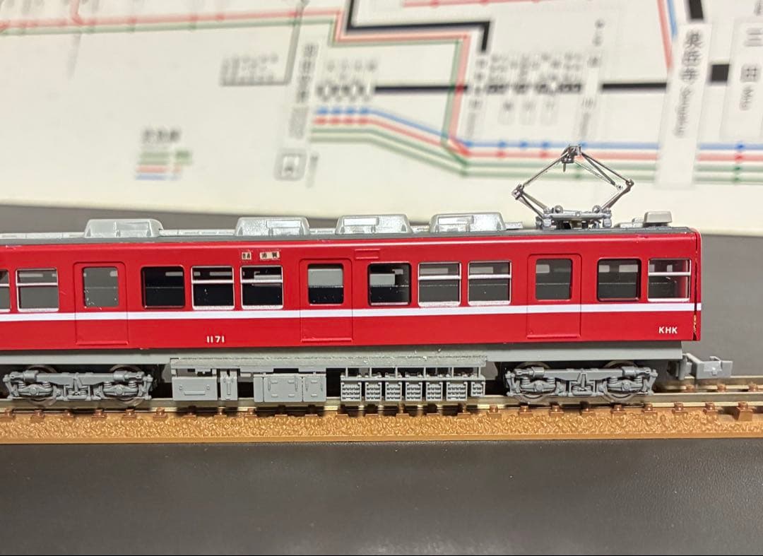管理番号1739 京急 旧1000形（分散冷房車）キット組立品 4両