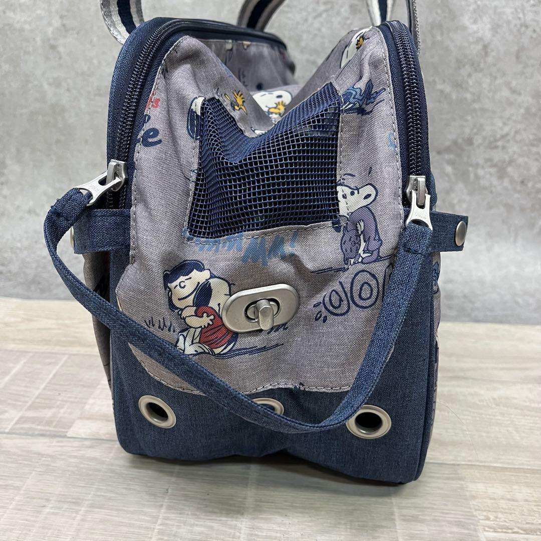 ぽ*˚様 新品 PEANUTS スヌーピー ペット キャリーバッグ Sサイズ