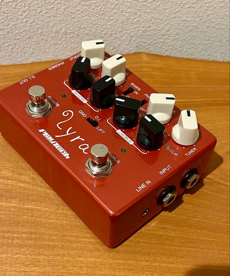 【ほぼ新品】Playtech Lyra アコースティックギタープリアンプ