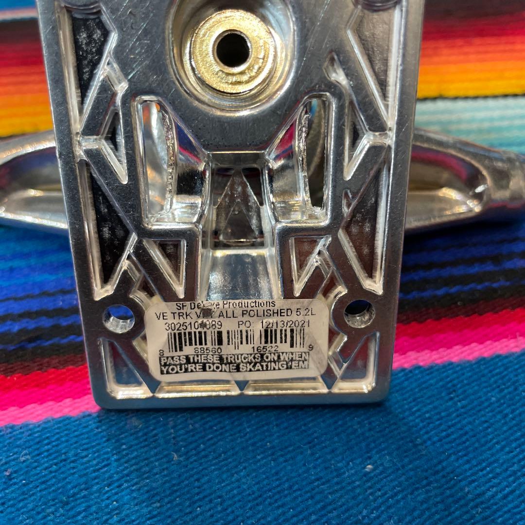 ベンチャートラックV-Lights スケートボードトラック シルバー5.2low