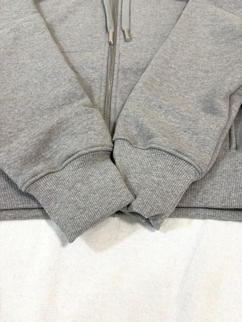 AmiParis フルジップパーカー アミパリス グレー 灰色 M