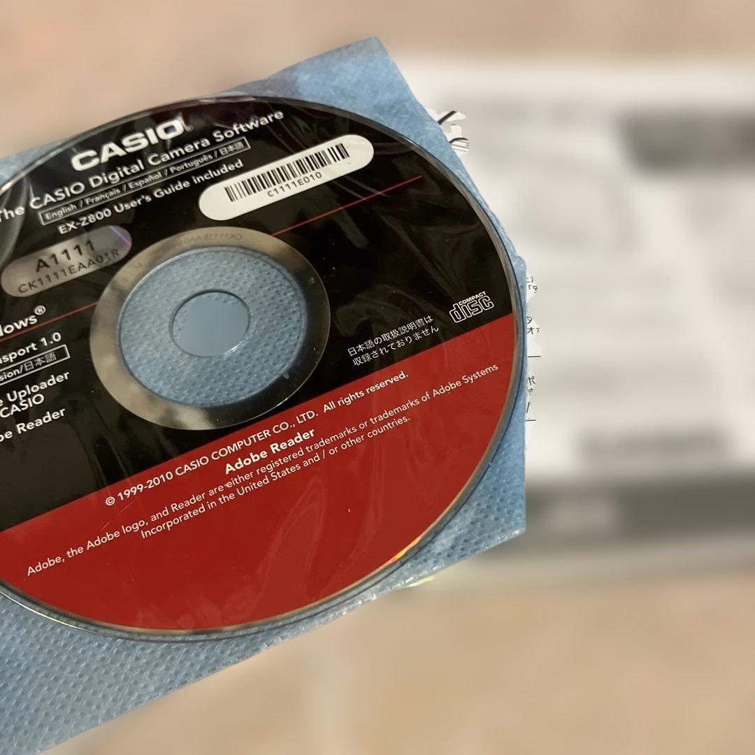 CASIO EXILIM コンパクトデジタルカメラ ピンク　全て揃っています