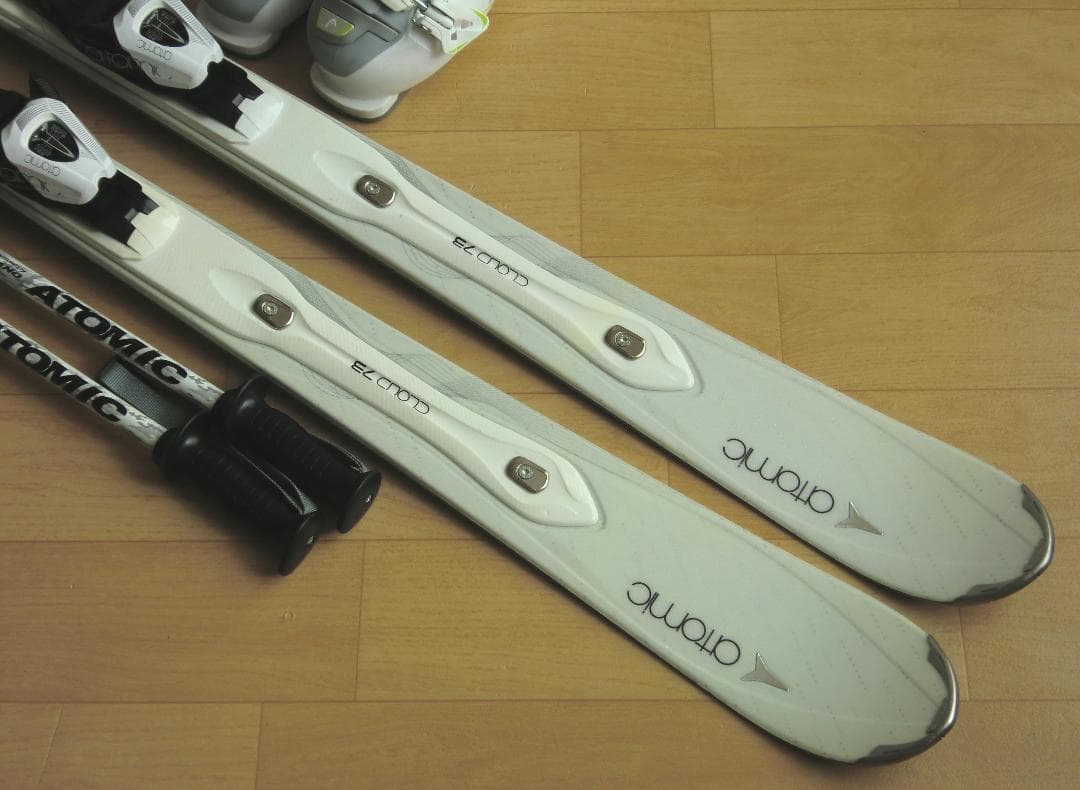 ■送料無料■アトミック■女性用スキーセット■板151靴24-24.5■メンテ付■