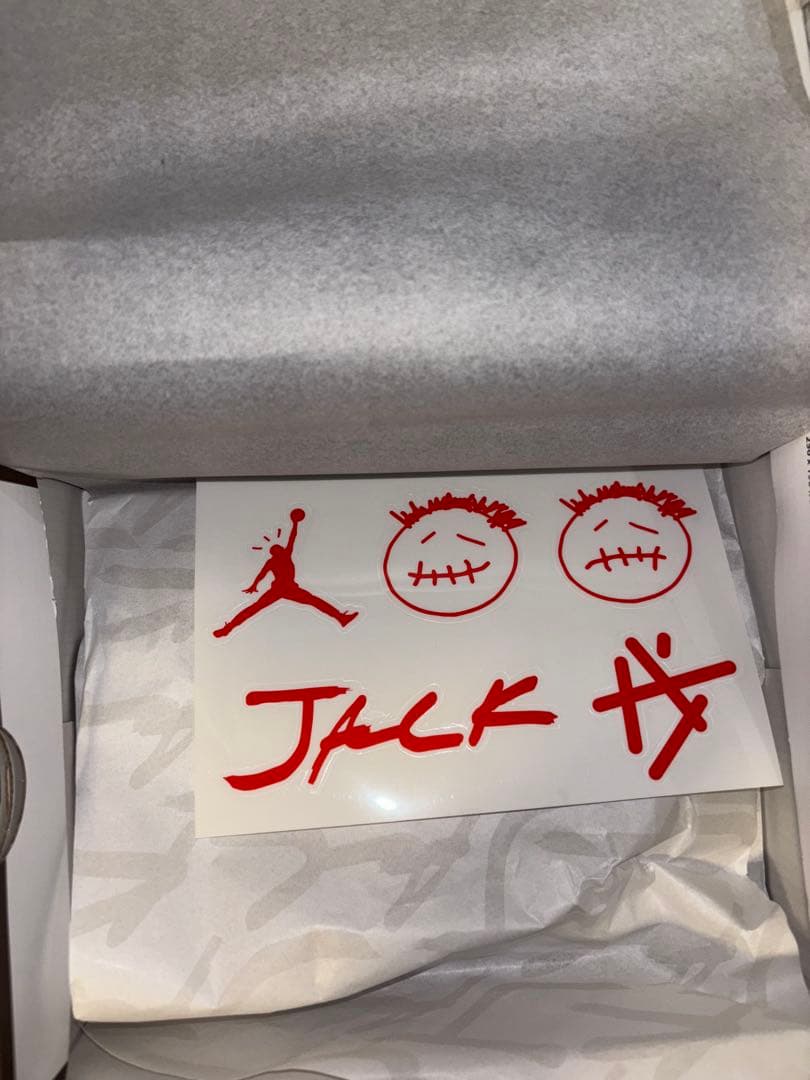 Travis Scott Jumpman Jack T-Rexx サイズ21