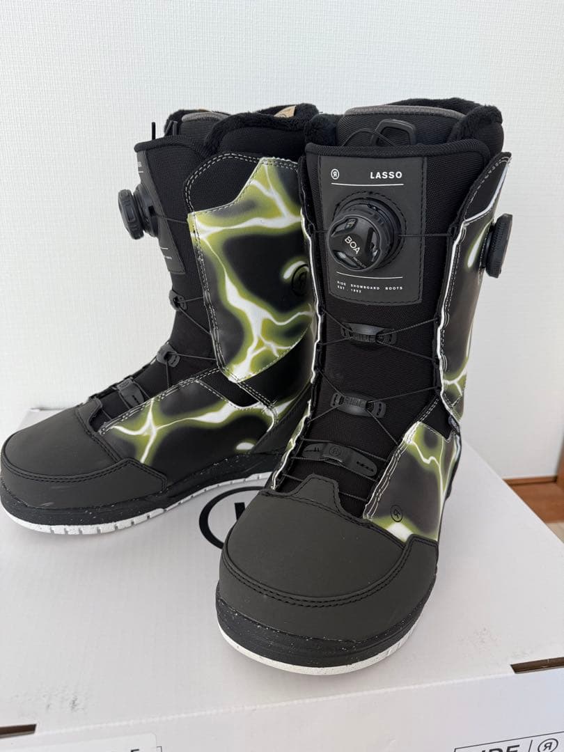 24-2025 RIDE/LASSO/25.5 美品ライドスノーボードブーツ