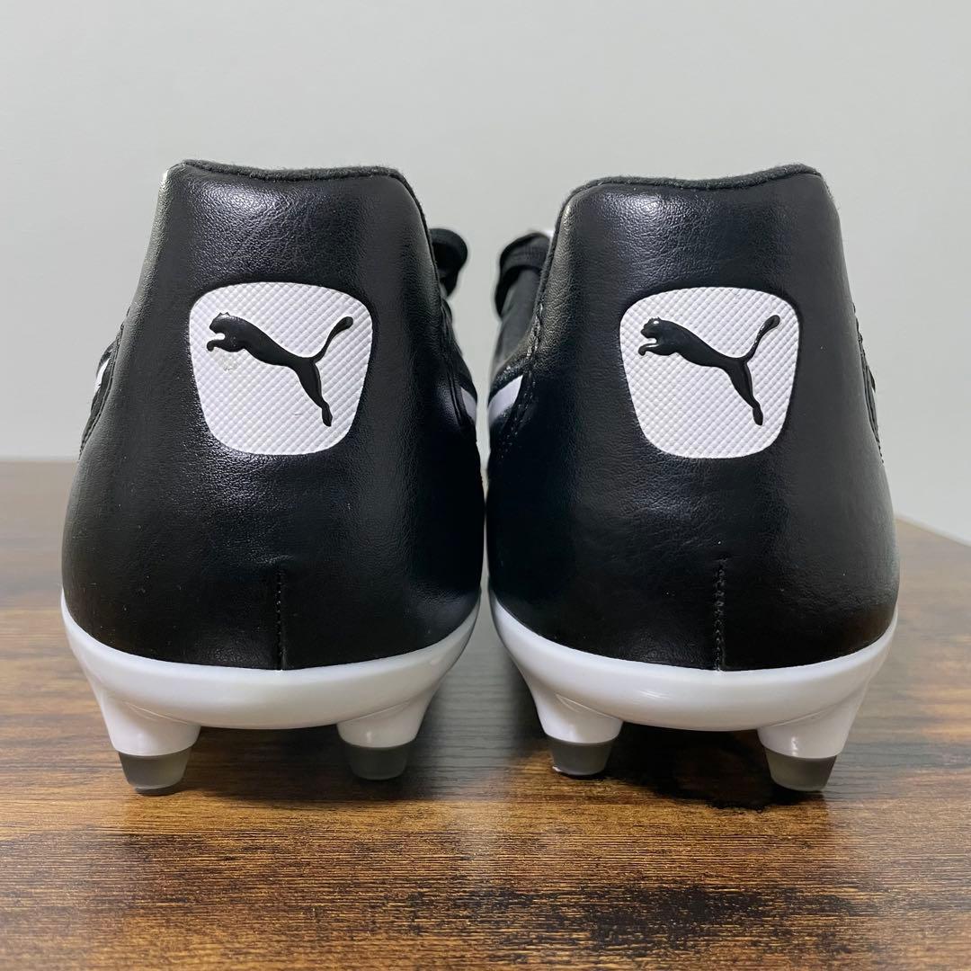 プーマ　プーマキング トップ FG　29cm　ブラック　スパイク　箱タグ無し