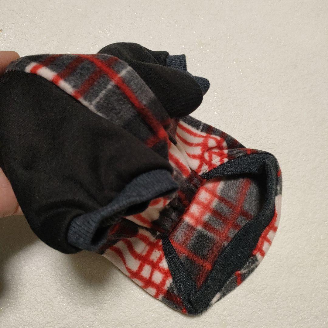 ❤未使用❤犬服　トレーナー　XS ブラックチェック