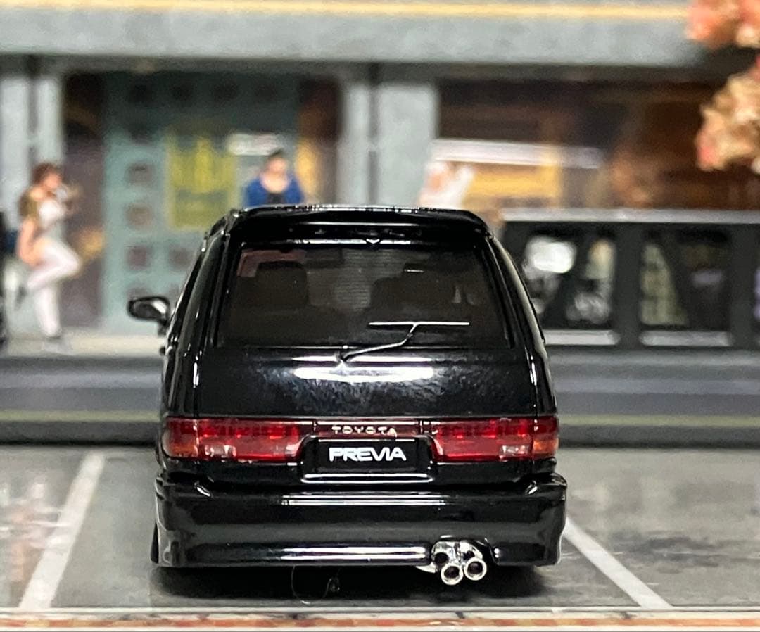 トヨタ　エステマ　ファブレス　フルエアロ　1/64 改造