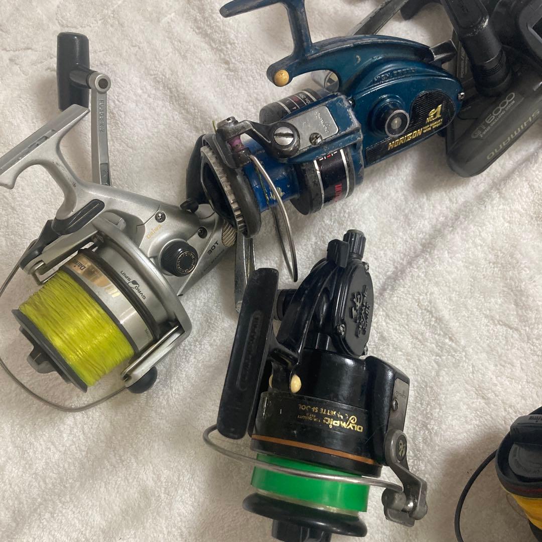 フィッシングリール 9個セット