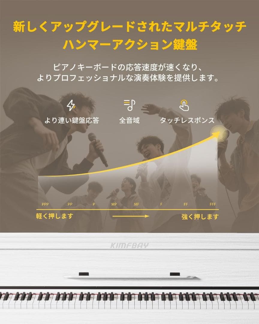 ❤️電子ピアノ❤️ ハンマーアクション 88鍵盤 木製 電子ピアノ ピアノ