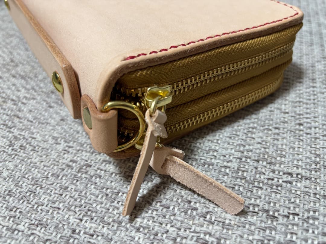 コバさん専用 ヌメ革財布付きクラッチバック