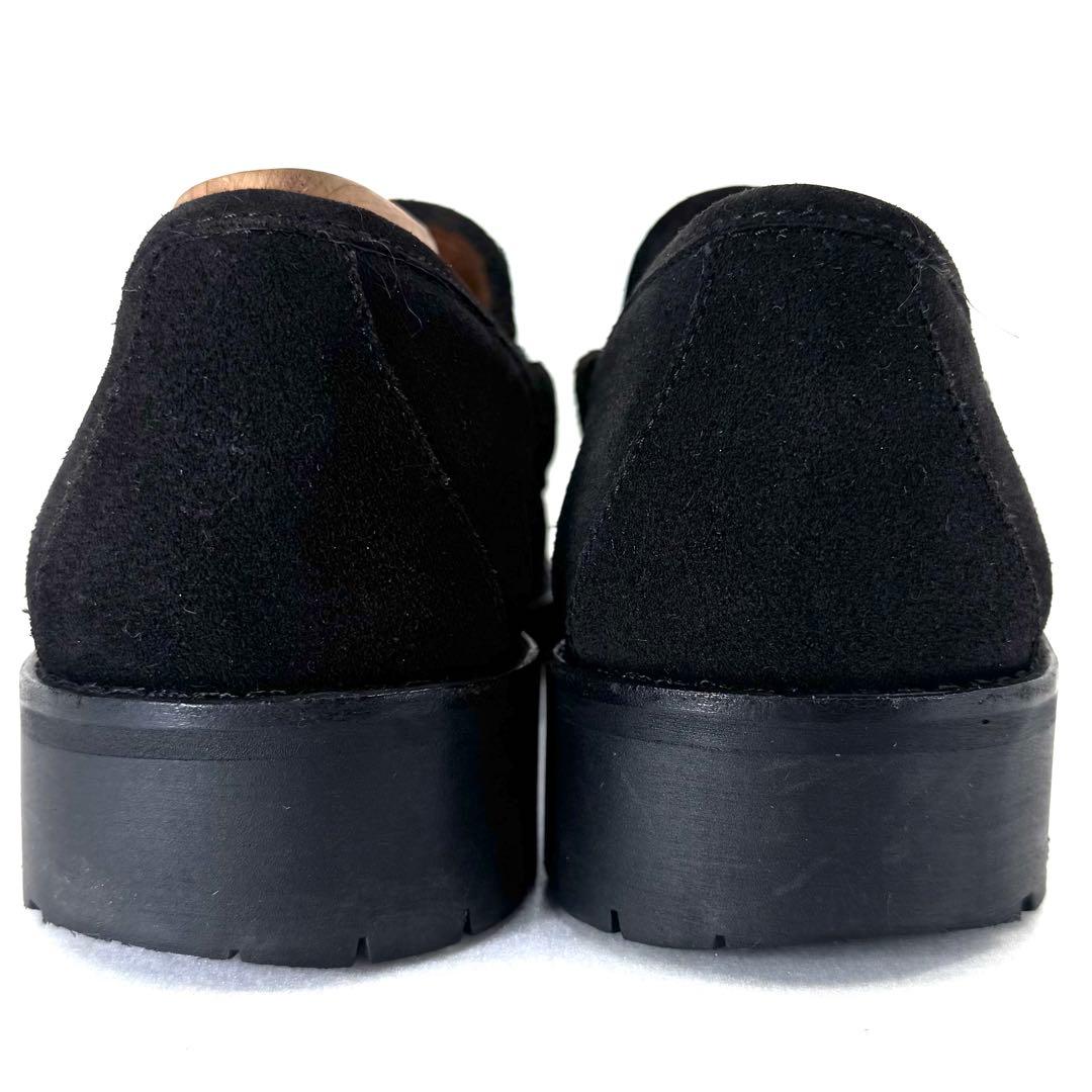 【GUCCI】 グッチ （24cm） ホースビットローファー スエード 美品