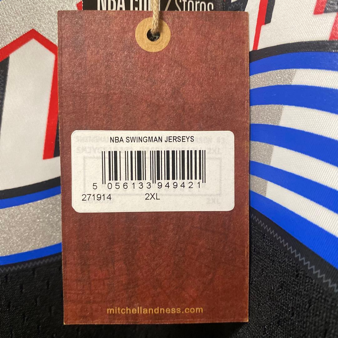 新品未使用 mitchell&ness SIXERS IVERSON 2XL