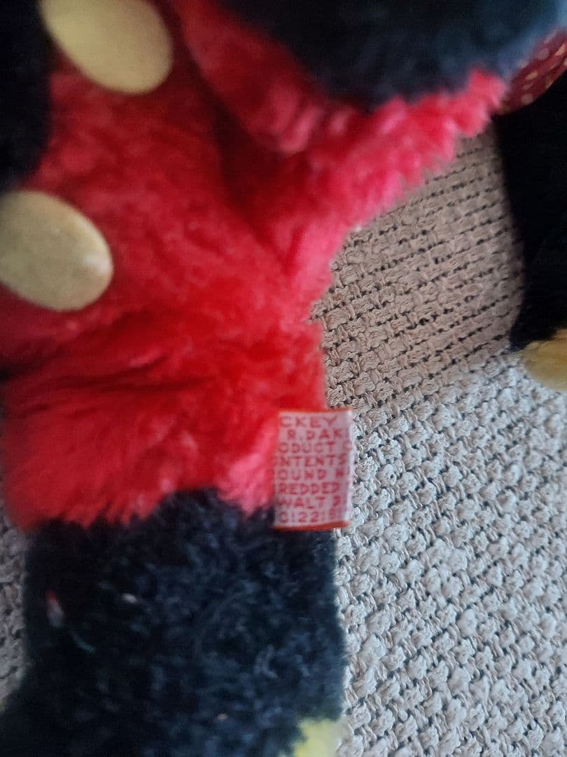 ディズニー　ミッキー　ミニー　ぬいぐるみ　アメリカ　レトロ　ヴィンテージ