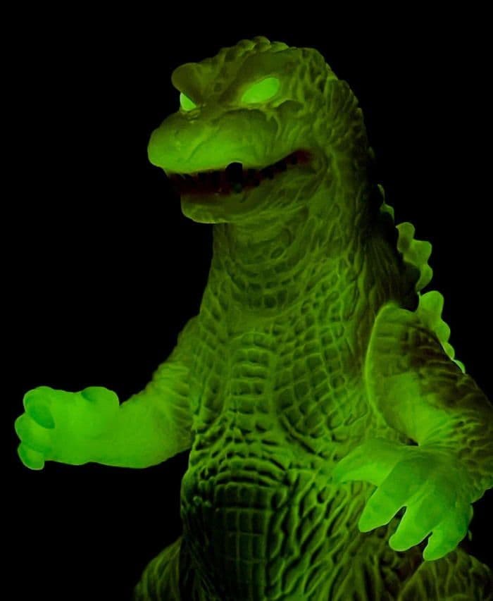 M1号　スーパーフェスティバル　ハロウィン　GMKゴジラ　蓄光　ソフビ